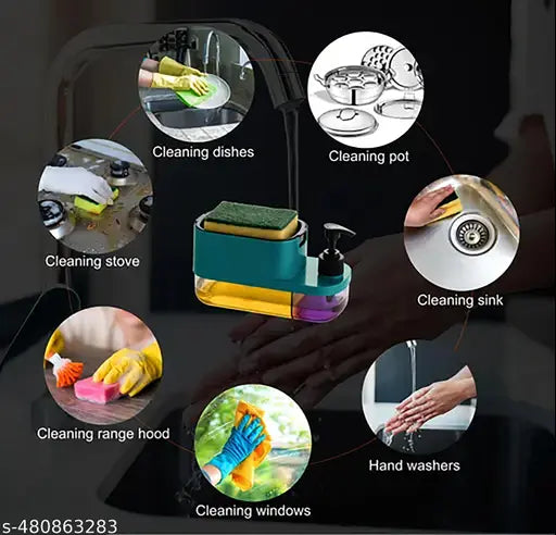 3 In 1 Soap Dispenser for Kitchen